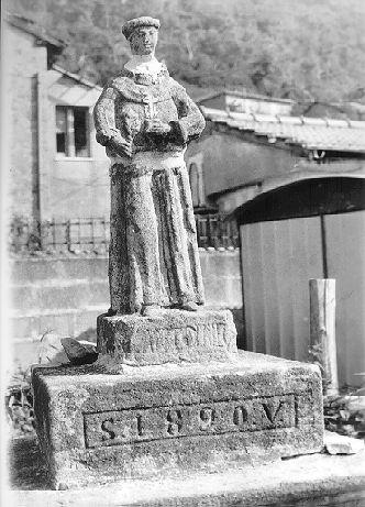 SANT'ANTONIO DA PADOVA (statuetta) - bottega italiana (sec. XIX)