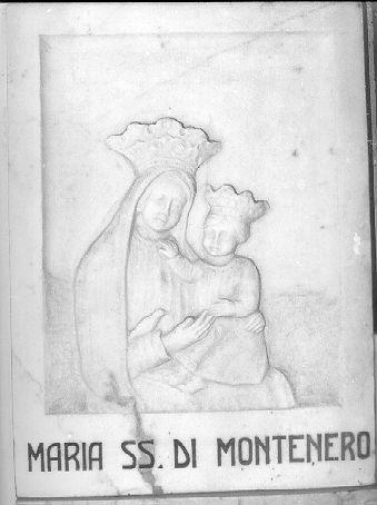 Madonna di Montenero, Madonna con Bambino (rilievo) - bottega italiana (sec. XX)