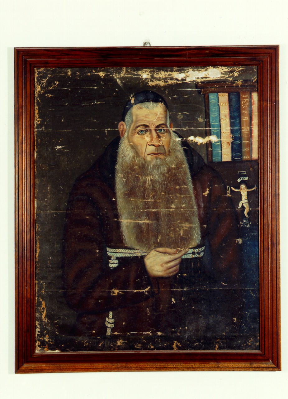 ritratto di frate cappuccino (dipinto) - ambito cappuccino (Seconda metà sec. XIX)