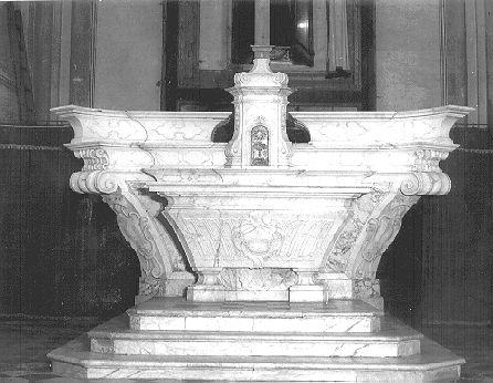 altare maggiore - bottega toscana (sec. XVIII)