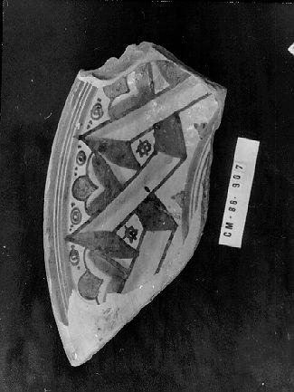 scodella, frammento - bottega italiana (secc. XV/ XVI)