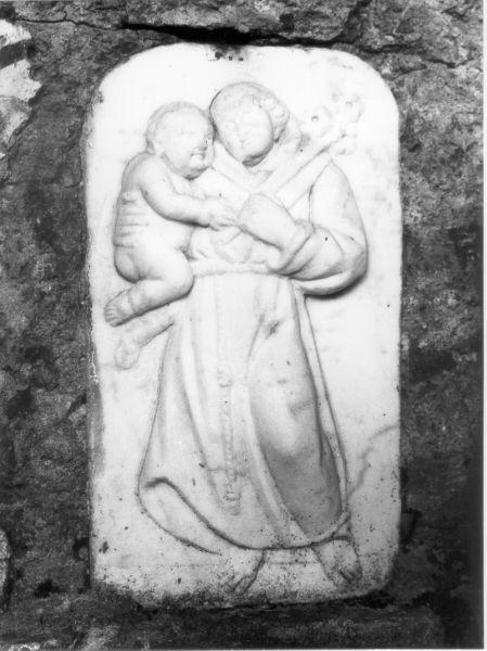 SANT'ANTONIO DA PADOVA (rilievo) - bottega apuana (secc. XVII/ XVIII)