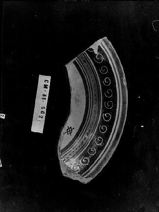 scodella, frammento - bottega italiana (secc. XV/ XVI)