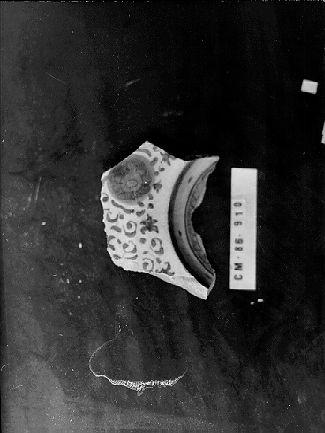 scodella, frammento - bottega italiana (secc. XV/ XVI)