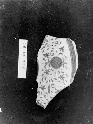 scodella, frammento - bottega italiana (secc. XV/ XVI)