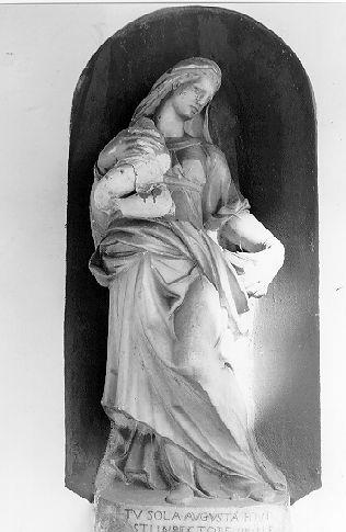 MADONNA CON BAMBINO (statua) di Palma Felice (sec. XVII)