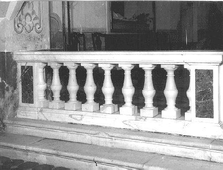 balaustrata - ambito toscano (seconda metà sec. XIX)