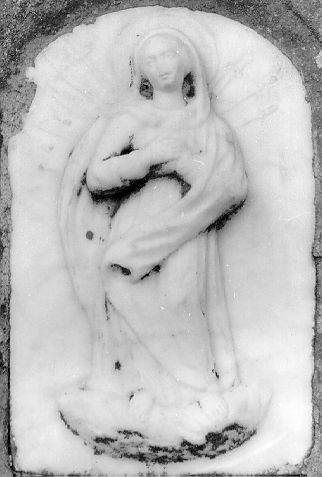 Madonna Addolorata (rilievo) - bottega apuana (sec. XVIII)