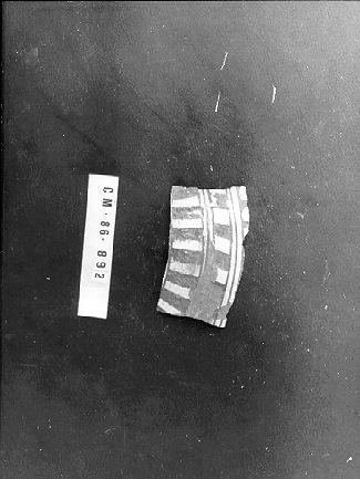 piatto, frammento - bottega italiana (secc. XV/ XVI)