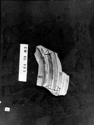 scodella, frammento - bottega italiana (secc. XV/ XVI)