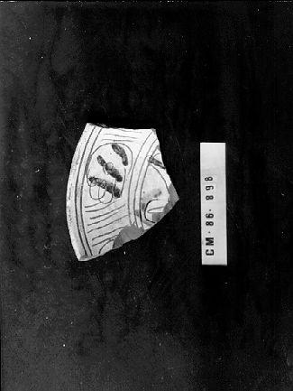 scodella, frammento - bottega italiana (secc. XV/ XVI)