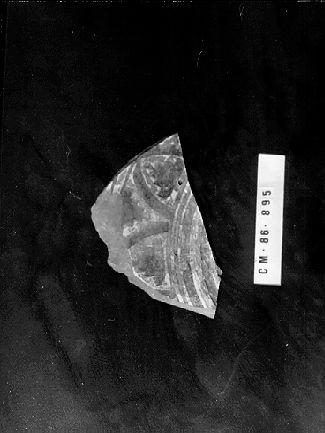 piatto, frammento - bottega italiana (secc. XV/ XVI)