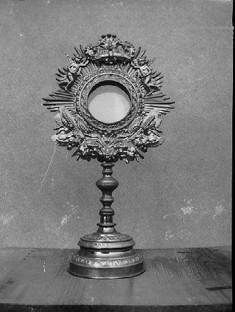 reliquiario - bottega italiana (sec. XX)