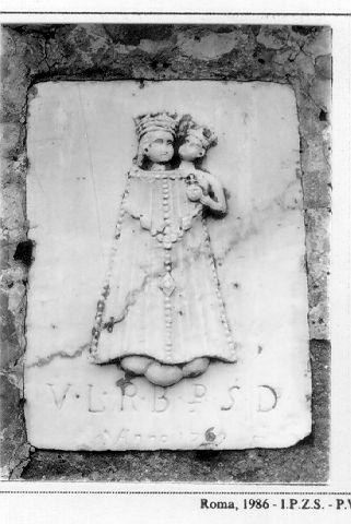 MADONNA DI LORETO (rilievo) - bottega apuana (sec. XVIII)