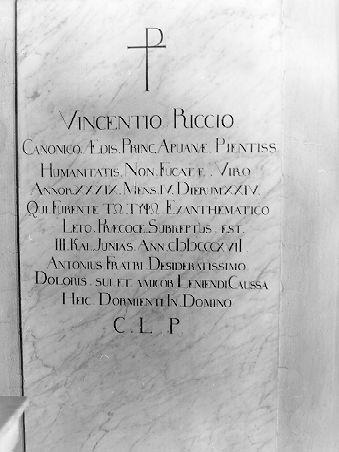 lapide - bottega toscana (primo quarto sec. XIX)