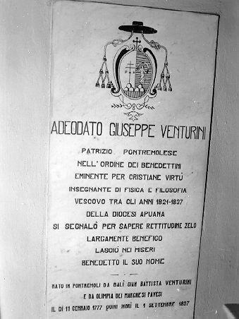 lapide - bottega apuana (inizio sec. XX)