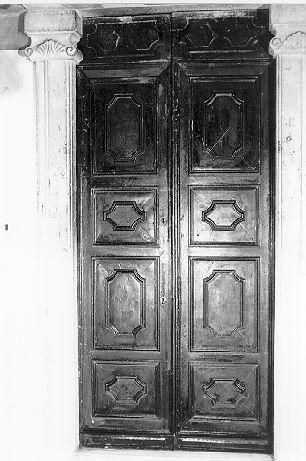 porta - a due battenti - bottega pontremolese (prima metà sec. XVIII)