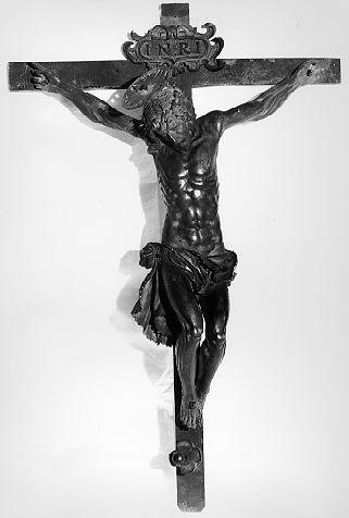 crocifisso di Galli Francesco (sec. XVII)