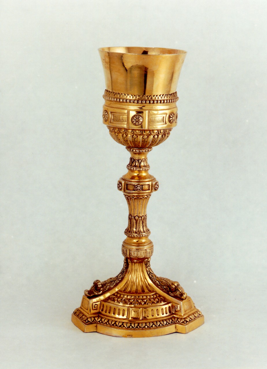 calice - bottega palermitana (sec. XIX)