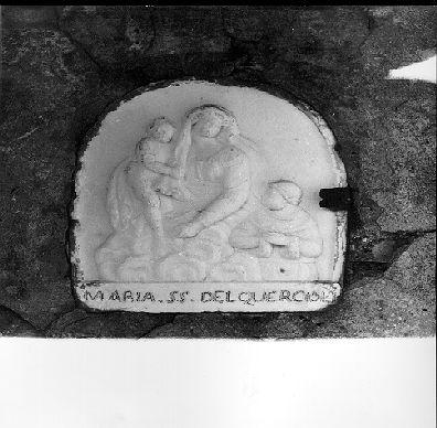 Madonna dei Quercioli, Madonna (rilievo) - bottega apuana (sec. XIX)