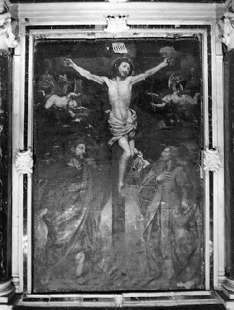 crocifissione di Cristo (dipinto) - ambito italiano (prima metà sec. XVIII)