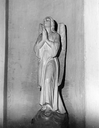 ANGELO ORANTE (statua, serie) - bottega italiana (sec. XIX)