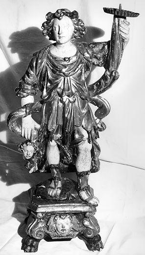 candelabro, serie - ambito emiliano (?) (prima metà sec. XVIII)