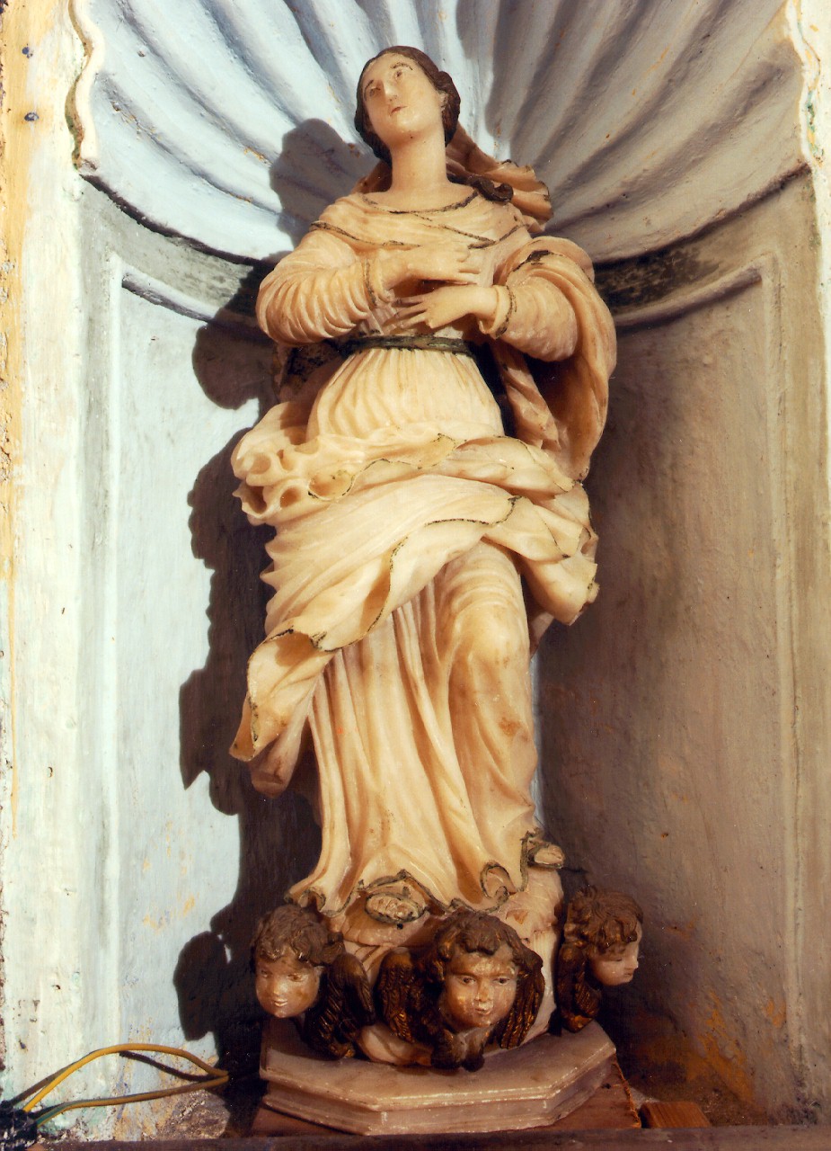 Madonna (statuetta) - ambito siciliano (sec. XVIII)