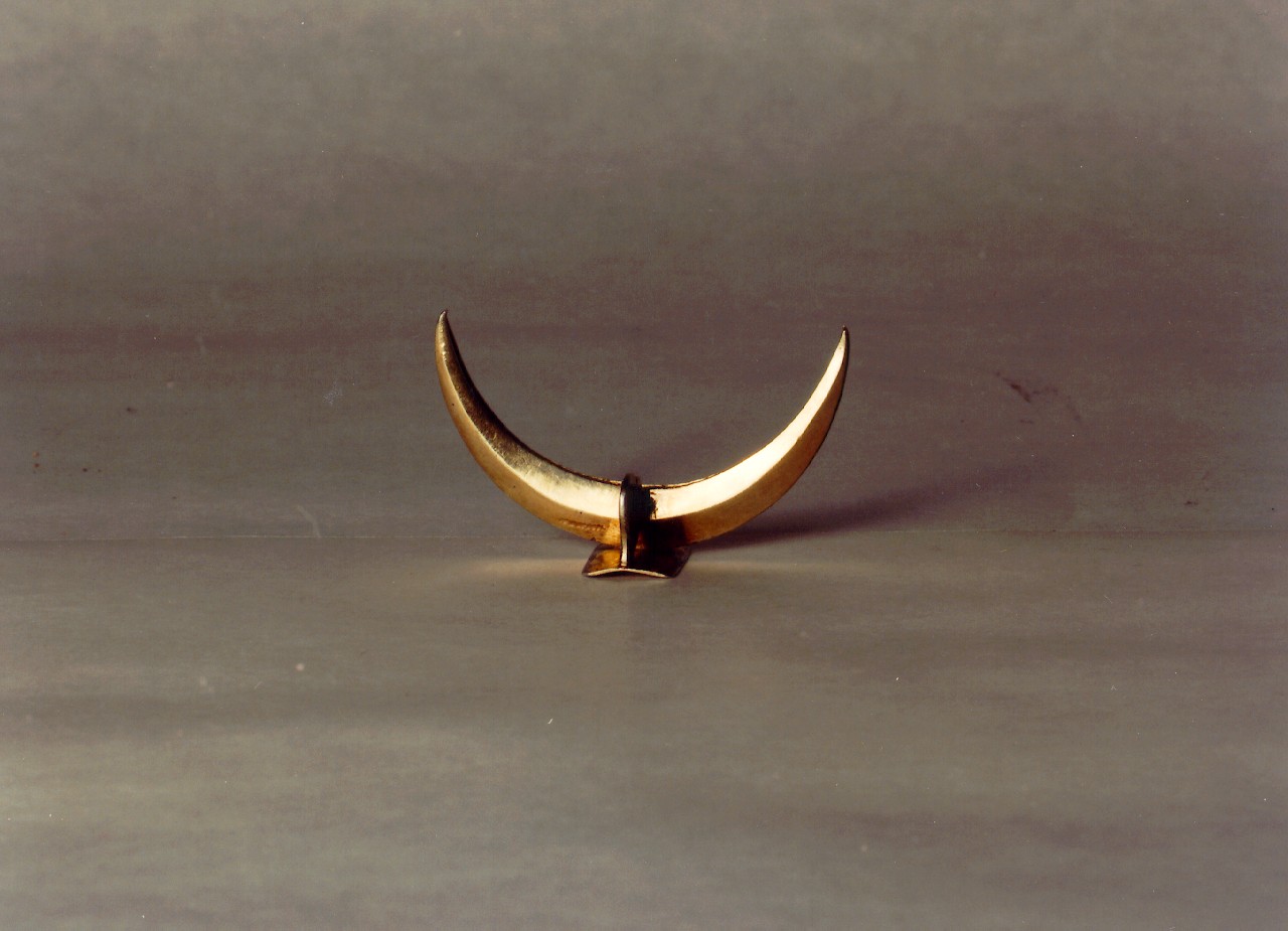 LUNETTA DI OSTENSORIO - bottega siciliana (?) (sec. XVIII)