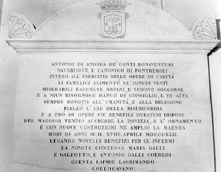 lapide - bottega apuana (sec. XIX)