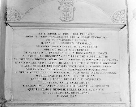 lapide - bottega apuana (sec. XIX)