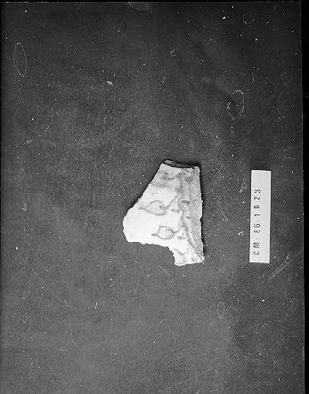 contenitore, frammento - bottega italiana (secc. XIII/ XIV)