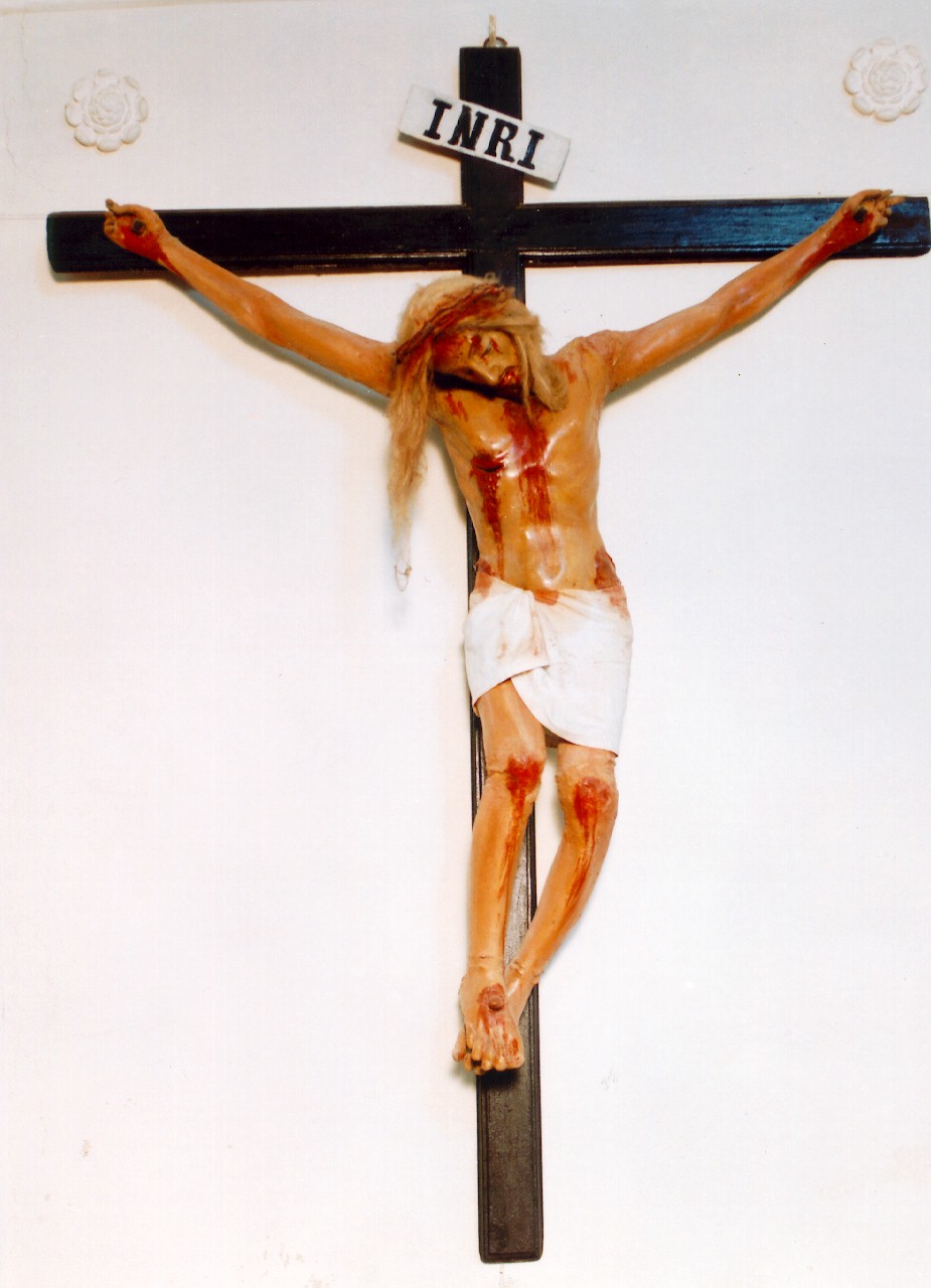 crocifisso - ambito siciliano (primo quarto sec. XX)