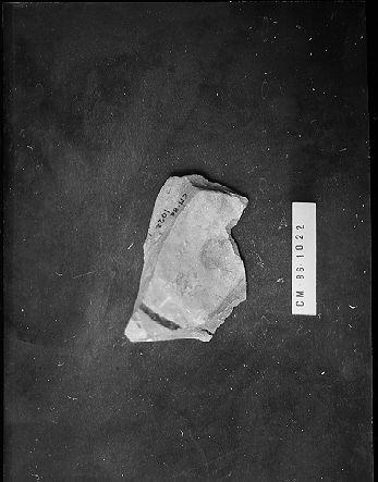 piatto, frammento - bottega italiana (secc. XIII/ XIV)