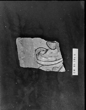 contenitore, frammento - bottega italiana (secc. XIII/ XIV)