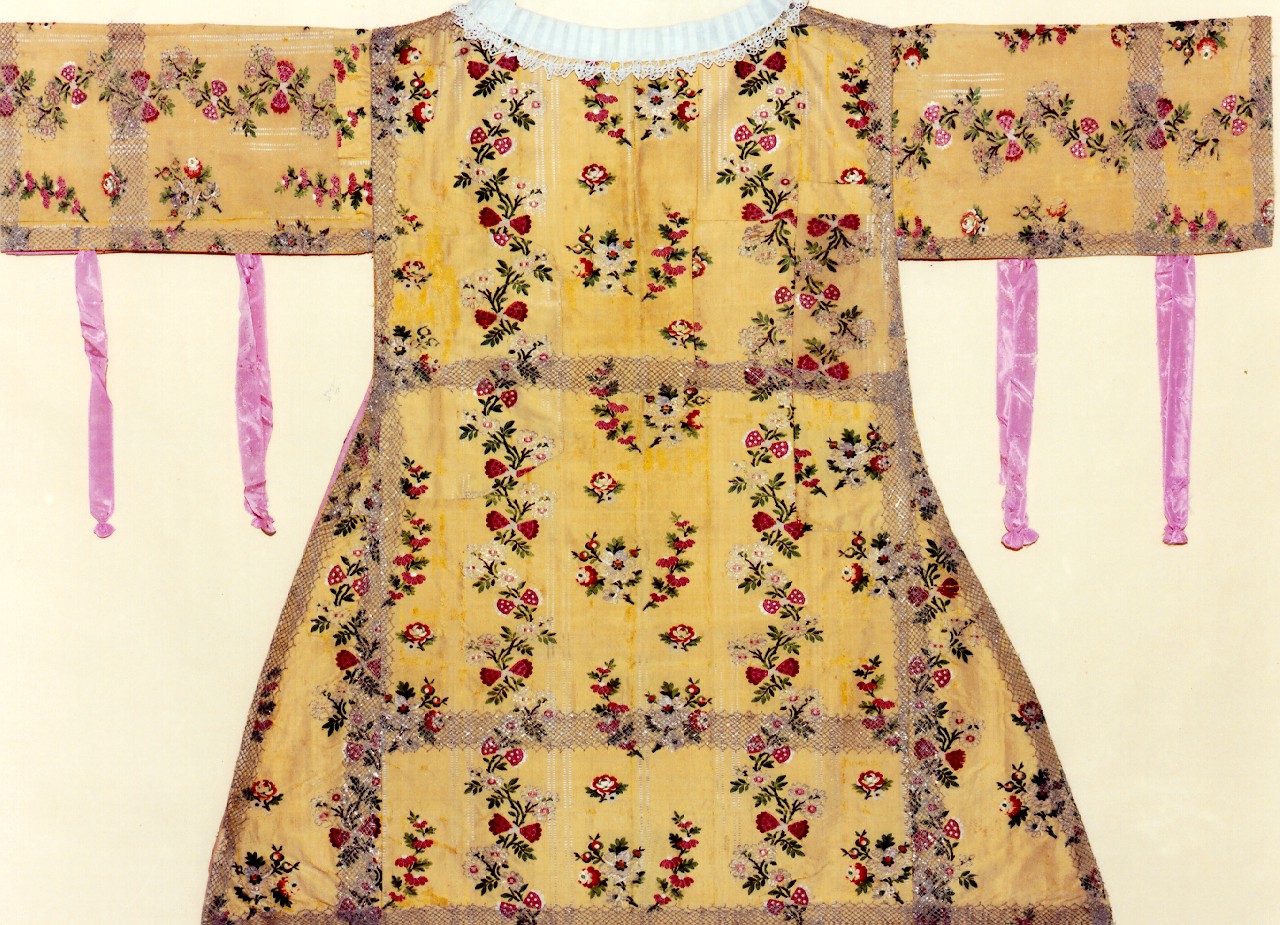 dalmatica - manifattura siciliana (Seconda metà sec. XIX)