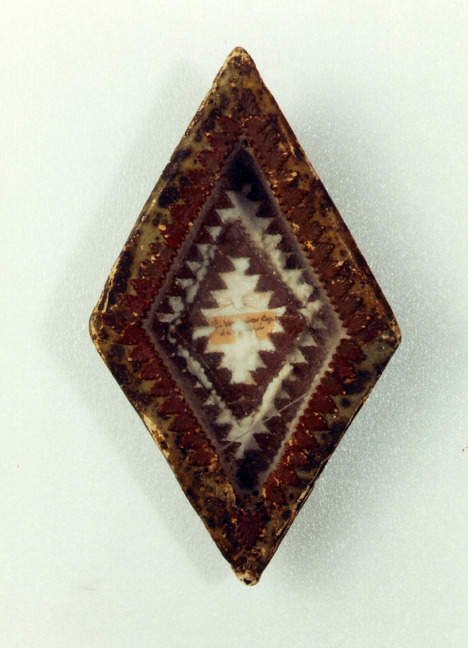 reliquiario - a capsula - bottega siciliana (Seconda metà sec. XIX)