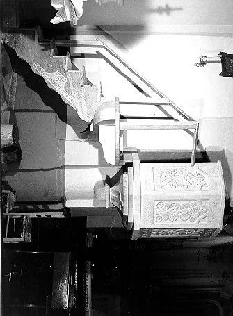 pulpito - bottega apuana (inizio sec. XX)