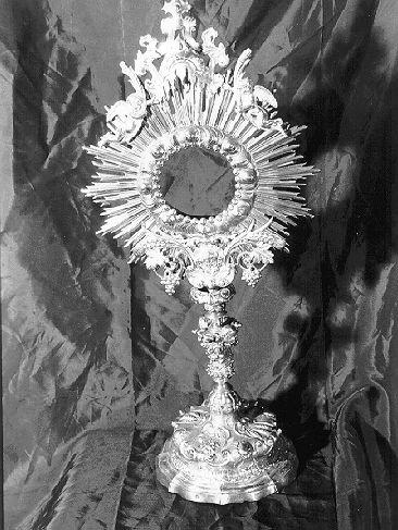 ostensorio - produzione francese (?) (fine sec. XIX)