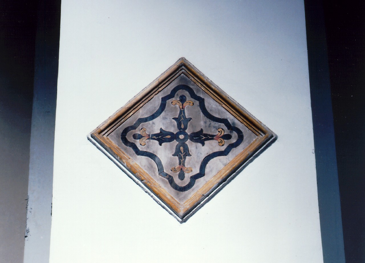 croce di consacrazione, serie - ambito siciliano (secondo quarto sec. XVIII)