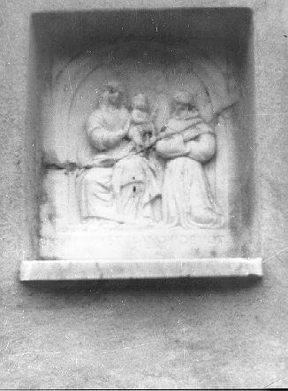 Madonna con Bambino (rilievo) - bottega italiana (sec. XVII)