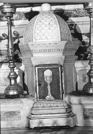 ciborio - bottega apuana (sec. XVIII)