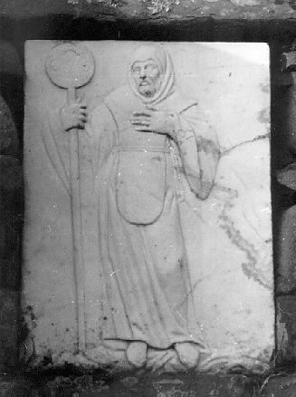 SAN FRANCESCO DI PAOLA (rilievo) - bottega italiana (sec. XVII)