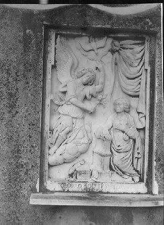 ANNUNCIAZIONE (rilievo) - bottega italiana (sec. XVII)
