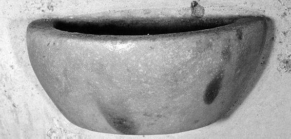 acquasantiera da parete - bottega toscana (sec. XVIII)