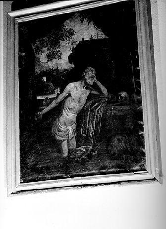 SAN GIROLAMO (dipinto) - ambito toscano (sec. XVIII)