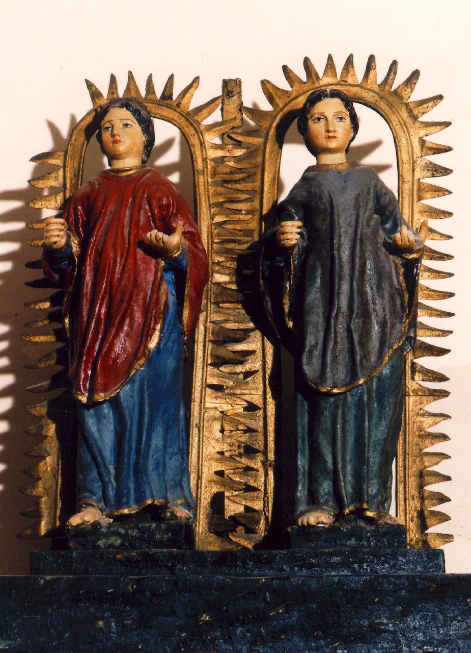 Santi Cosma e Damiano (gruppo scultoreo) - ambito siciliano (primo quarto sec. XX)