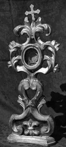 reliquiario - ambito italiano (sec. XVIII)