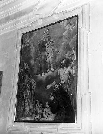 Madonna con Bambino e Santi (dipinto) - ambito italiano (secc. XVIII/ XIX)