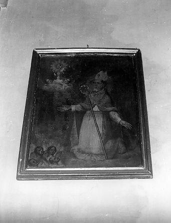 San Venanzio con anime del purgatorio (dipinto) - ambito italiano (fine/inizio secc. XIX/ XX)